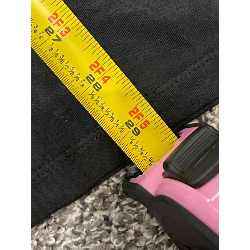 New Denim & Co. Beach black Jersey Wide-Leg Pants With Pockets M - Picture 9 of 13